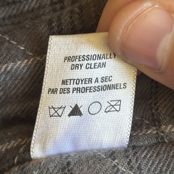 Vintage Aeropostale Compagnie Wool Jacket Size M Black Classic Outdoors Moto 90s - Picture 11 of 11